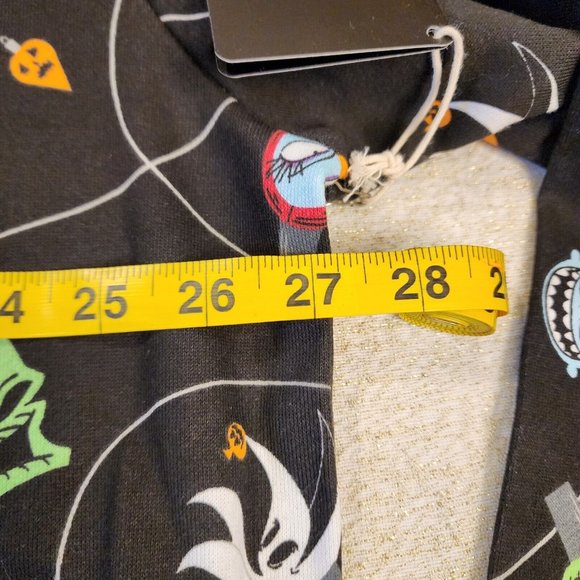 Loungefly Disney NBC Christmas Tree String Ornaments Unisex Hoodie Size XL NEW - Picture 13 of 14